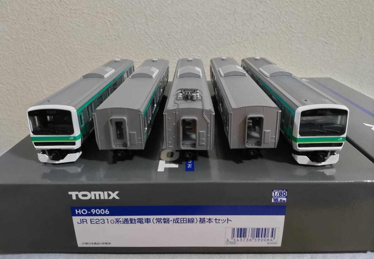 TOMIX HO-9006 E231系 常磐・成田線 基本4両セットの落札情報詳細