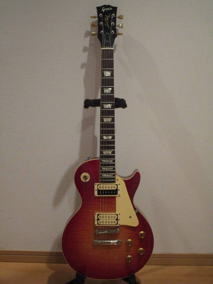 良品 Greco Les Paul Custom CS グレコ レスポールカスタム チェリー