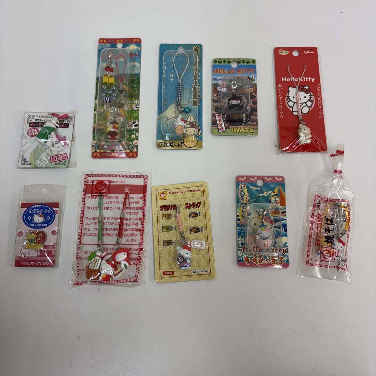 新品】ハローキティ ストラップ 丑 牛 ウシ 十二支変身!はろうきてぃ