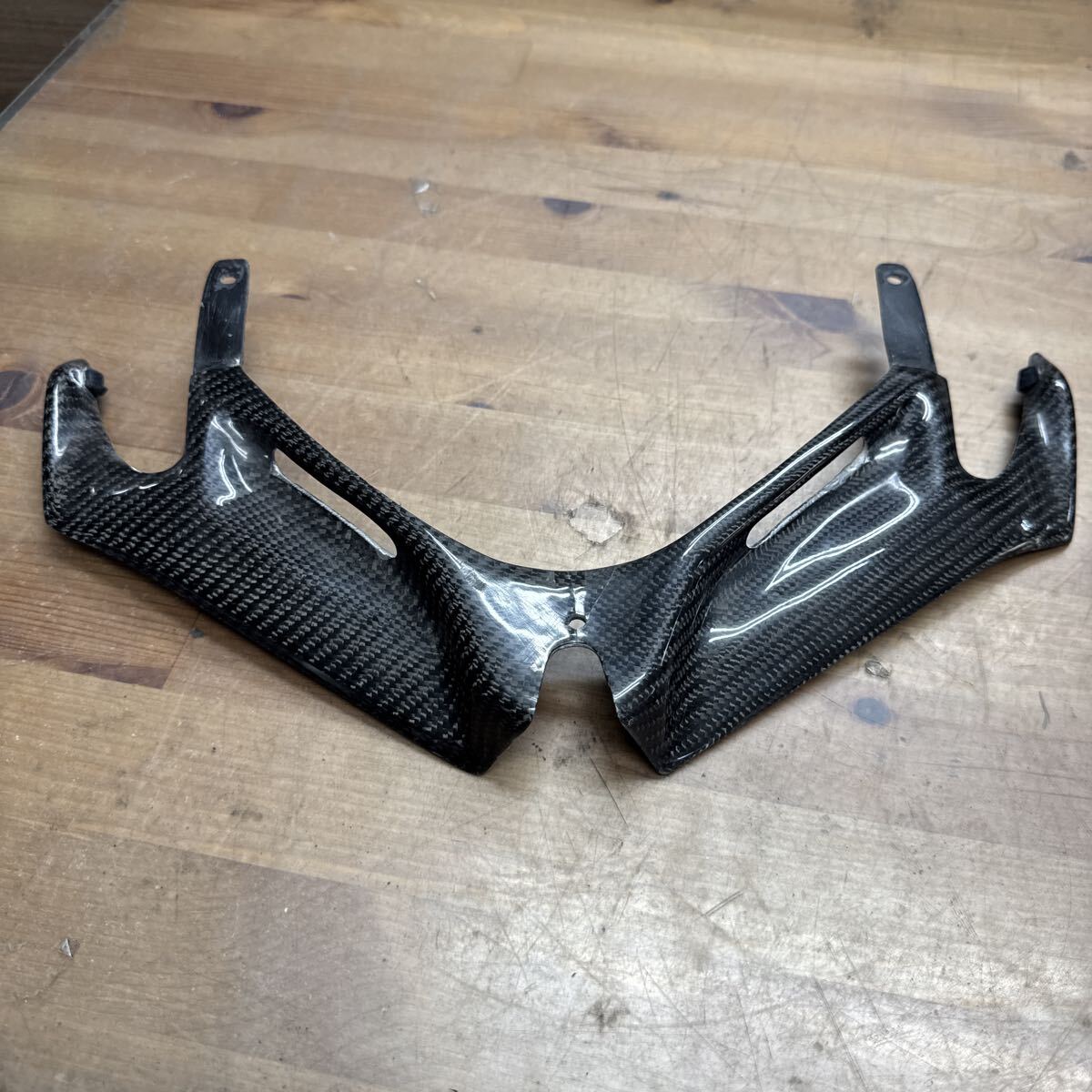 MDX CBR250RR フロントウイング mc51 エアロデビュー(*´艸`*)（ホンダ
