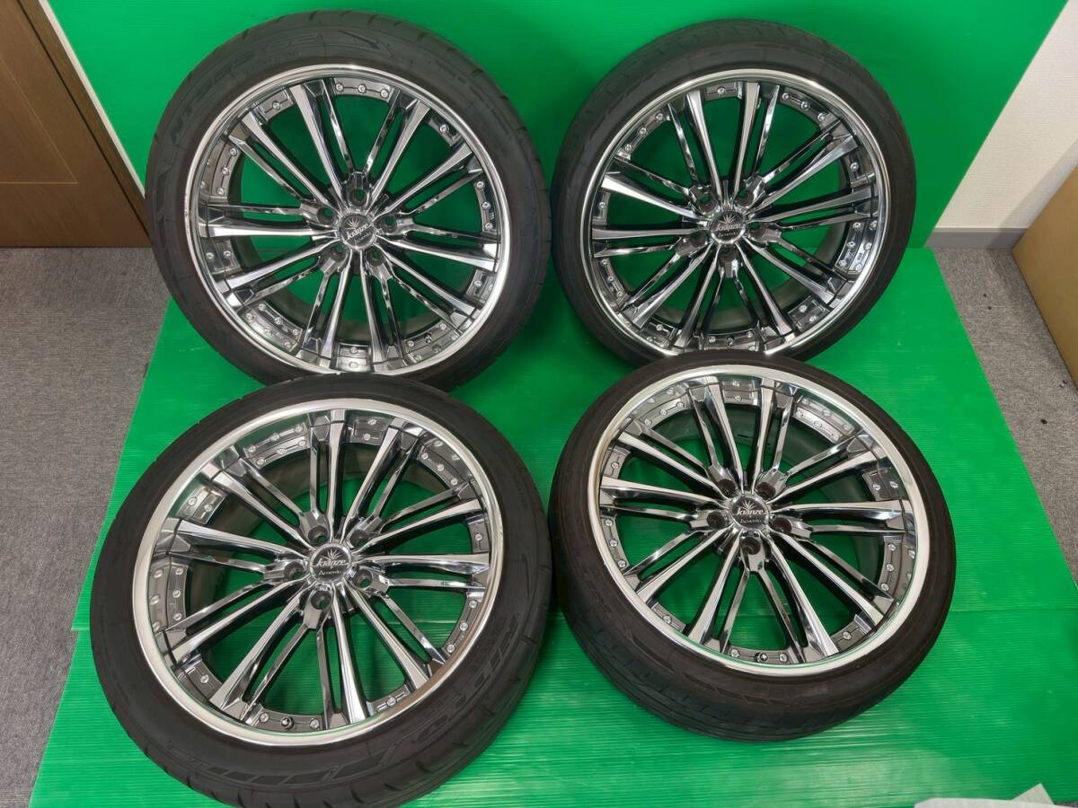 クレンツェ アクエルド 20インチ Kranze Acuerdo PCD114.3 タイヤ