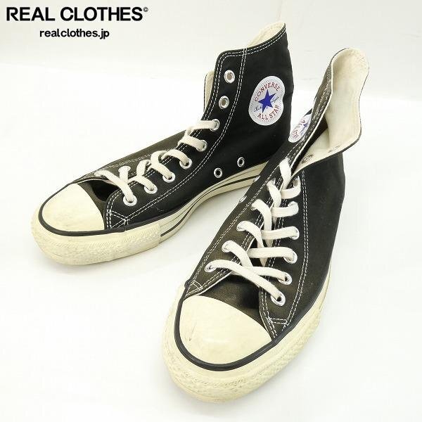 美品 CONVERSE ONE STAR V3 OX BLACK RED MADE IN JAPAN 26.0cm ワン