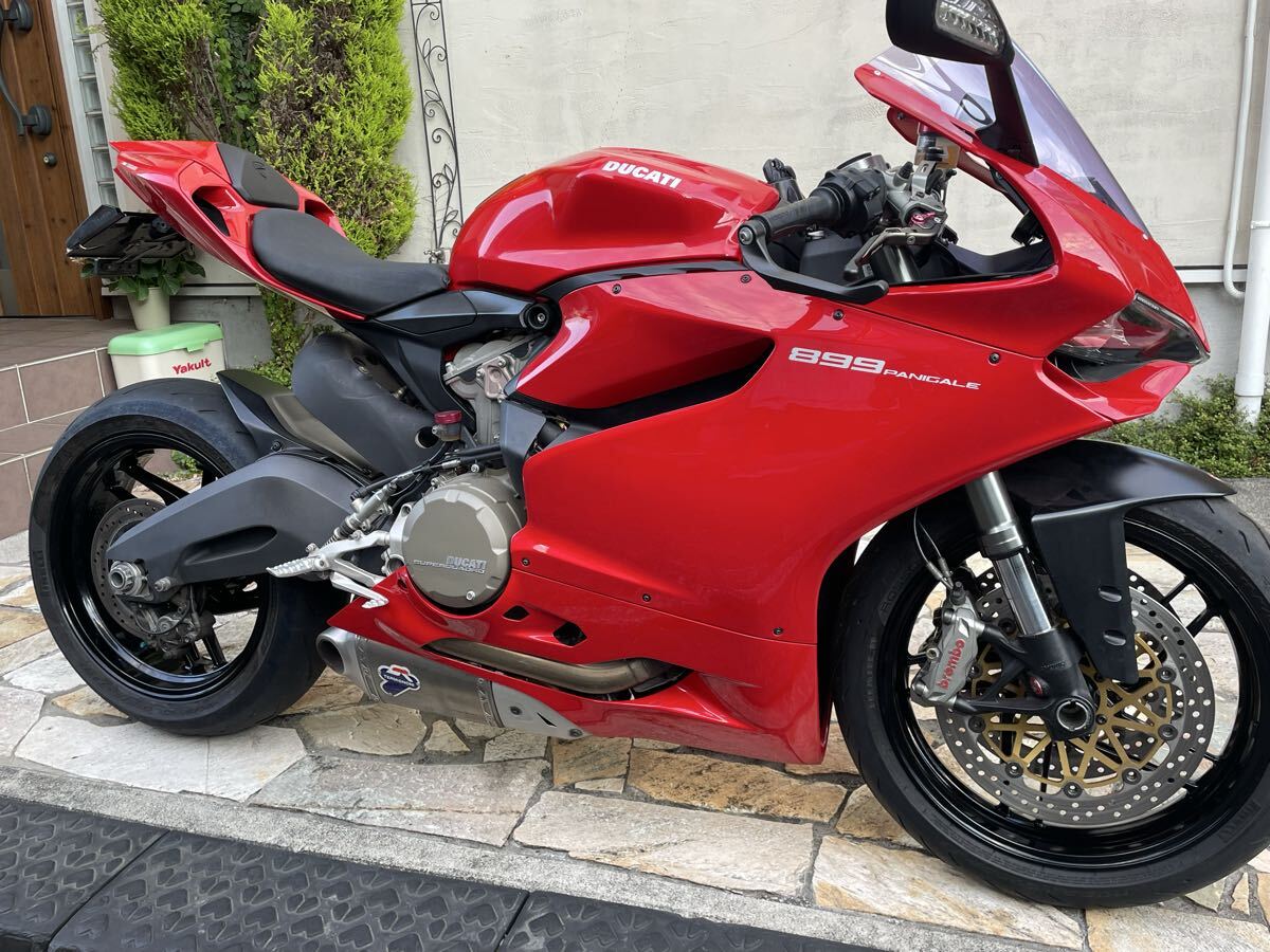 モンスター M900 M400 S4 テルミニョーニ チタン スリップオン
