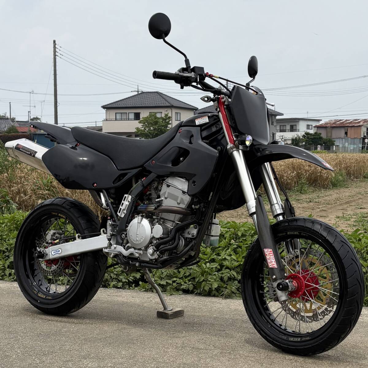 カスタム多数 スズキ TS125Rモタード仕様の落札情報詳細 - Yahoo