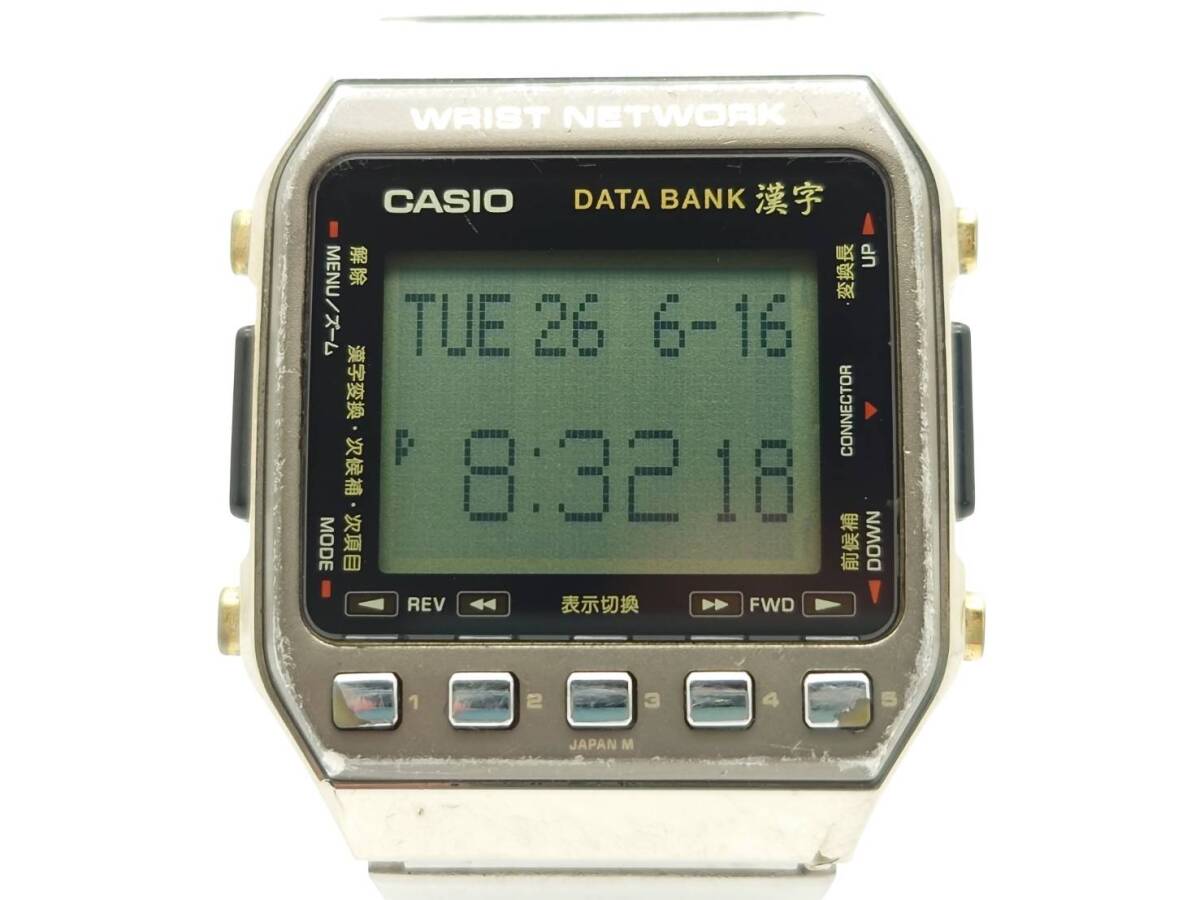 カシオ データバンク ビンテージ デジタル メンズ 腕時計 クォーツ