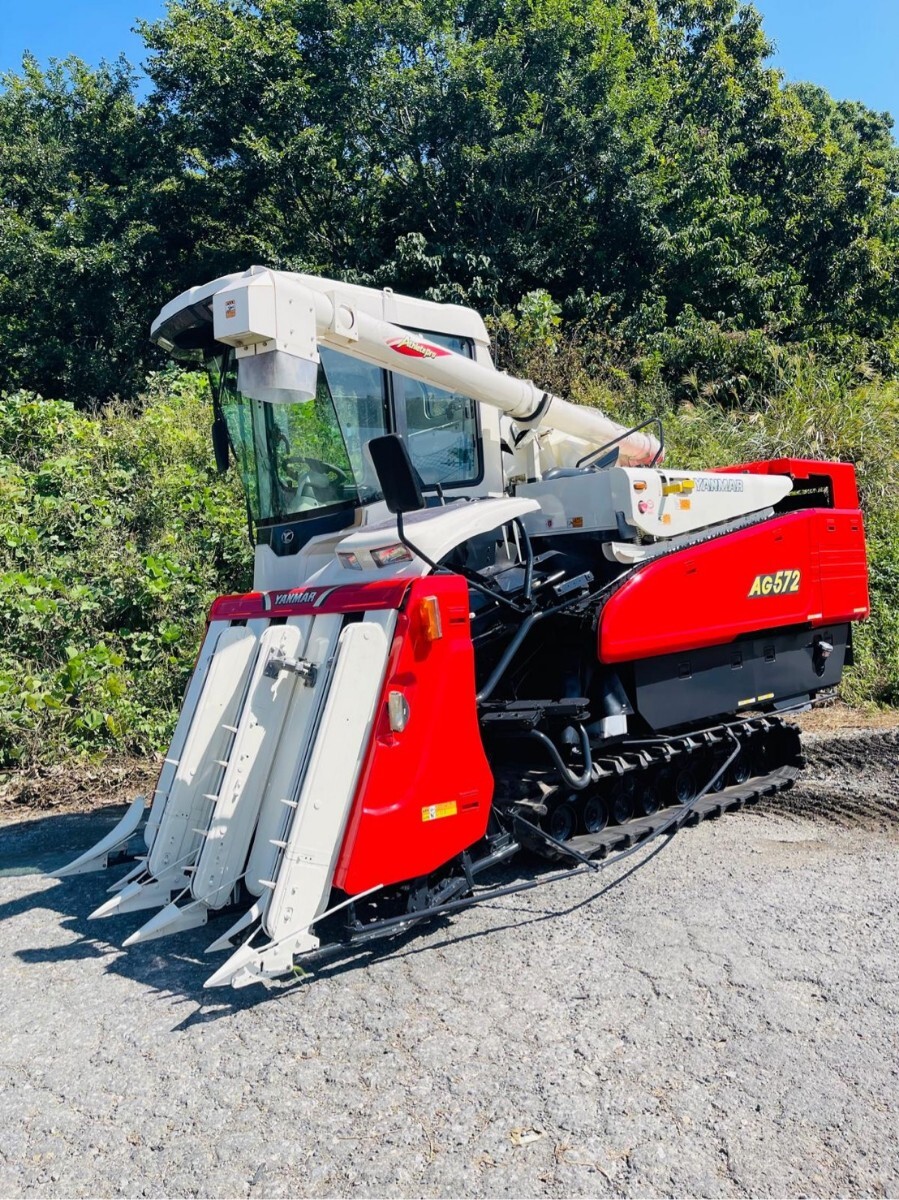 中古】三重 中古 ヤンマー コンバイン CA355 4条刈 35馬力 733.4時間