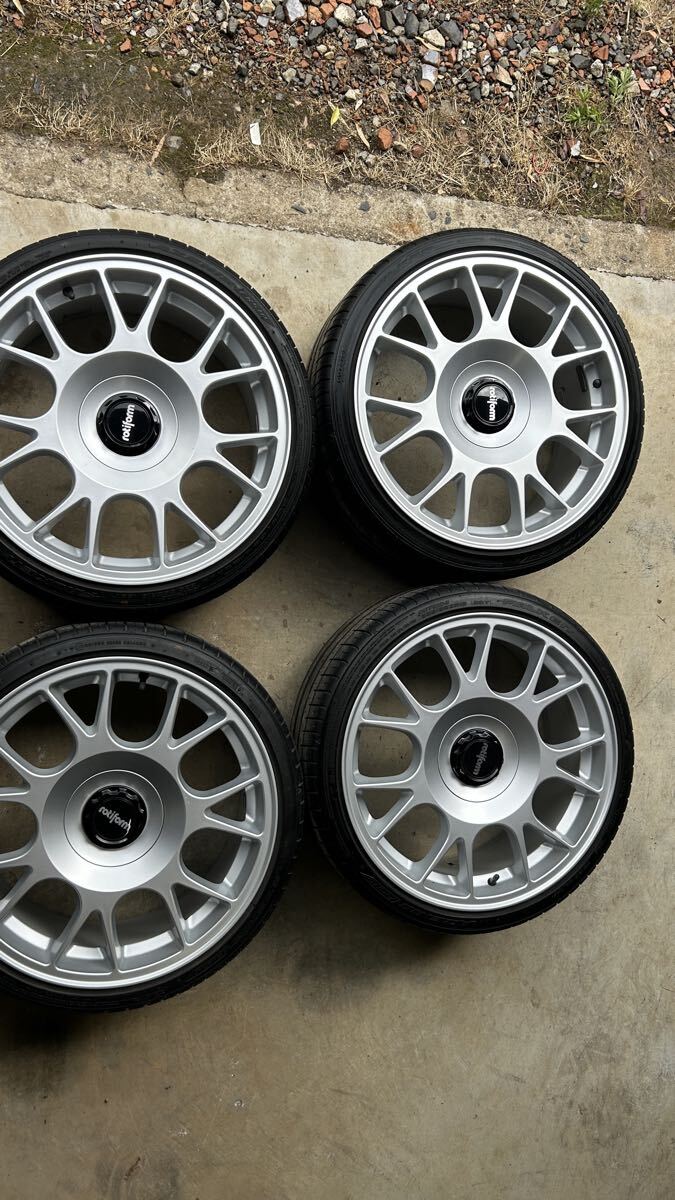 rotiform RSE 19インチ 225-35/19 NITTOタイヤPCD112/114.3 マルチ