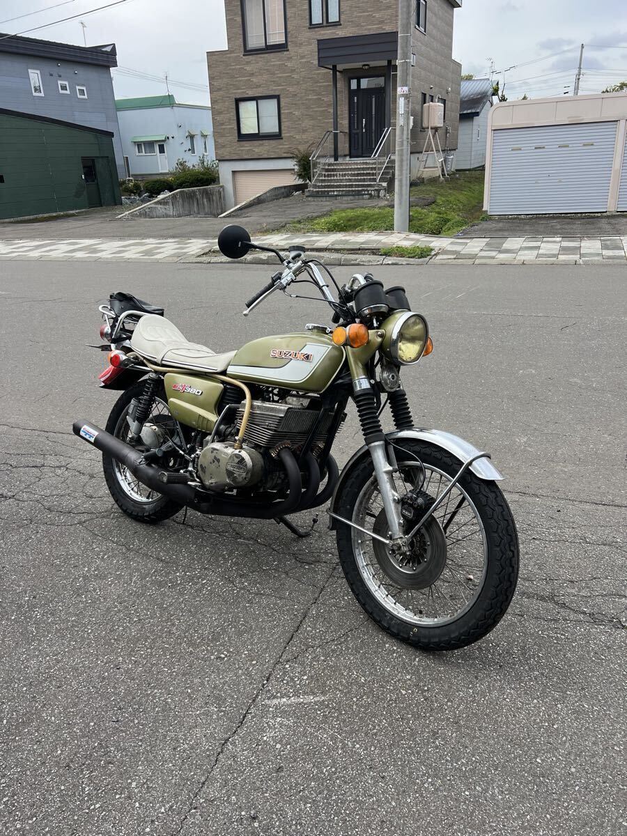 GS400 純正ホイール スポーク 前後セット 売り切り GSX400E GSX250E