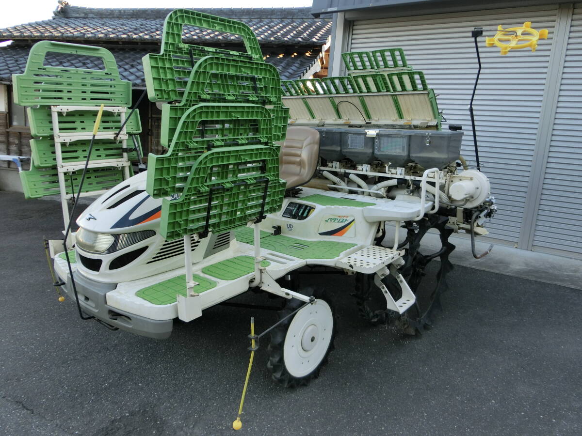 「新潟県長岡市発」ヤンマー　田植機 VP8D 8条植 ディーゼル動作確認済み 新潟県長岡市発」ヤンマー田植機 VP8D 8条植 ディーゼル動作確認済み