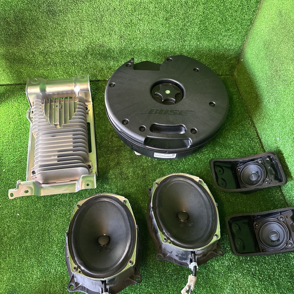 日産純正 BOSE TE52 E52 エルグランド サブ ウーファー ウーハー