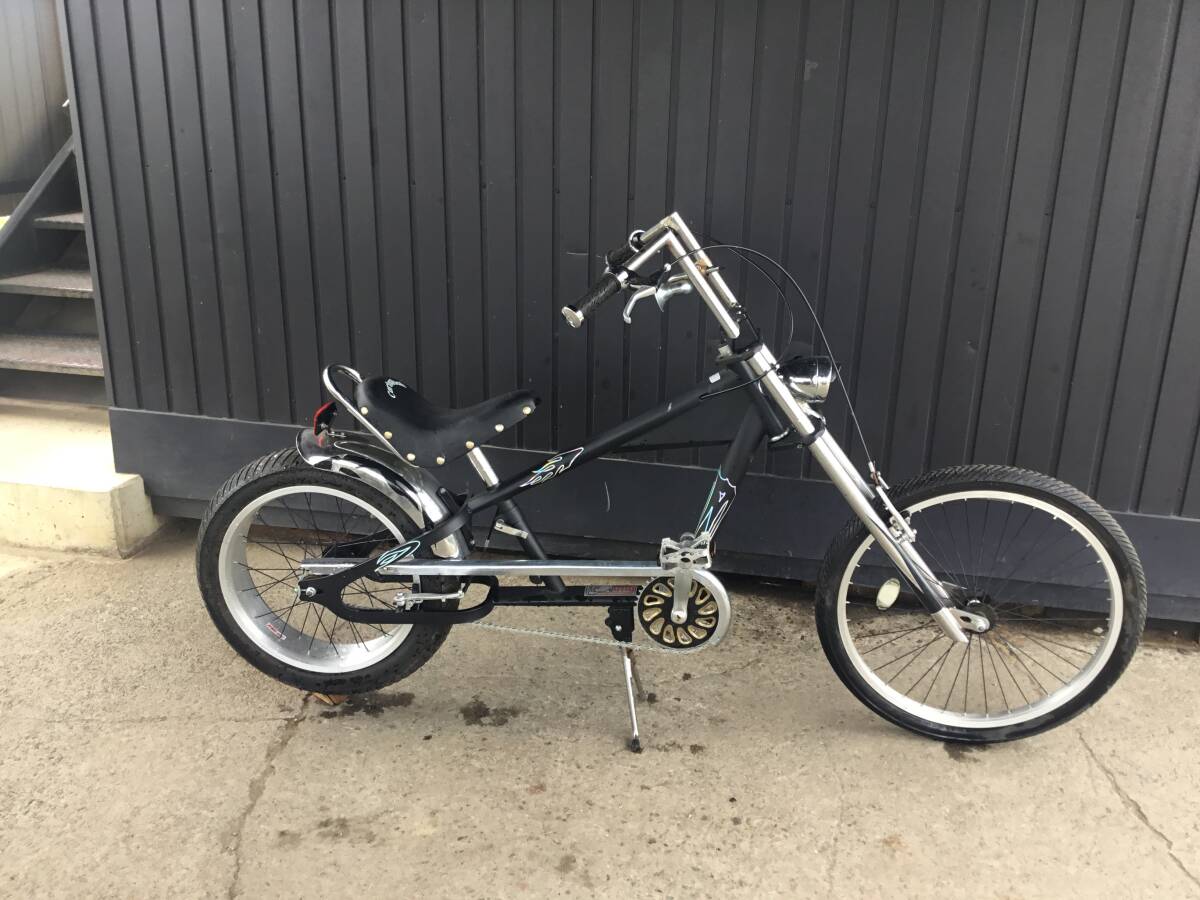 チョッパー 自転車 ビーチクルーザー ◇手渡し限定◇ ロボハンの落札