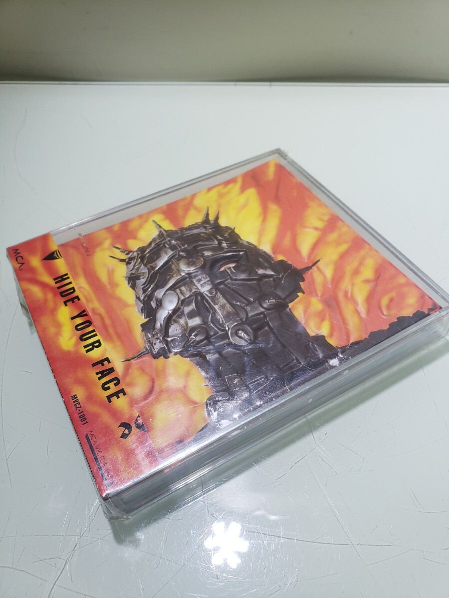 未使用】hide『HIDE YOUR FACE』 BIGプリントTシャツ【 黒 Lサイズ】H