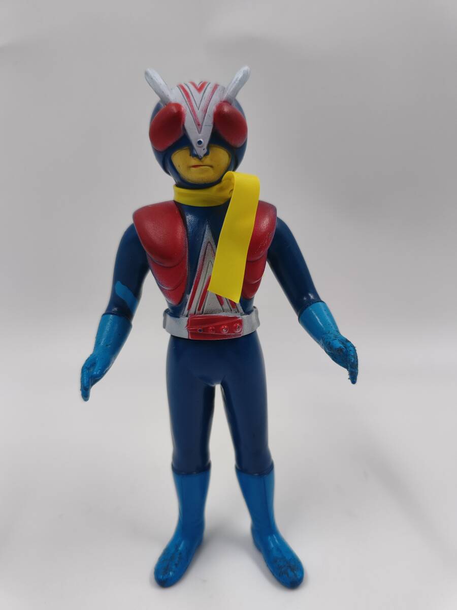 ☆山口暁 仮面ライダーV3 ライダーマン 俳優 直筆サイン色紙 特撮 昭和