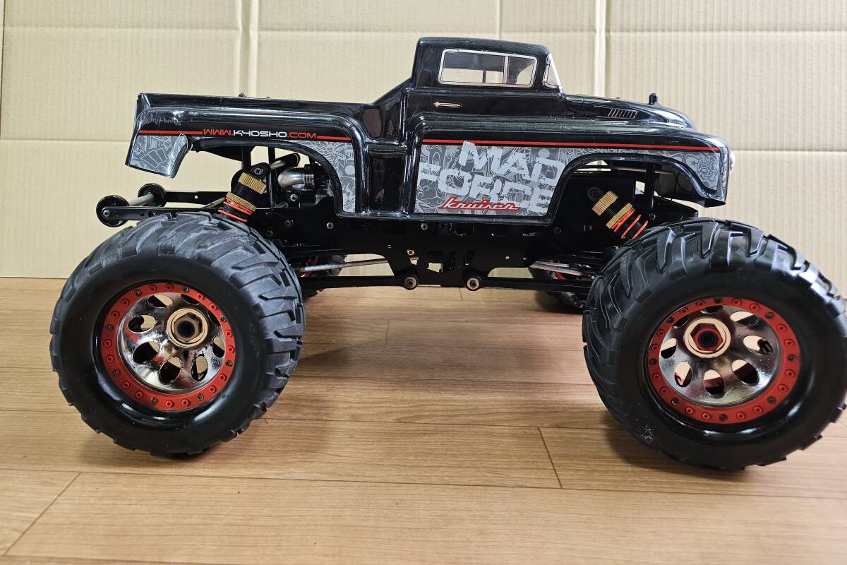 動画有 京商 スーパー10 FW-04 GP RC エンジン 固着無 圧縮 OK Kyosho
