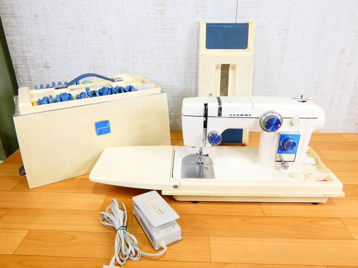☆動作美品☆JANOME ジャノメミシン NEW HOME260 730型 電動ミシン