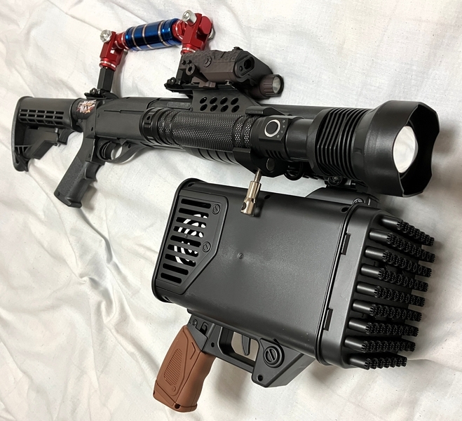 華山 マッドマックス ダブルバレル ショットガン ロング FARSAN FS0521