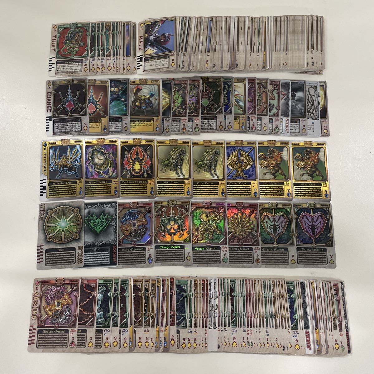 仮面ライダーブレイド ラウズカード TV edition カードダス カード