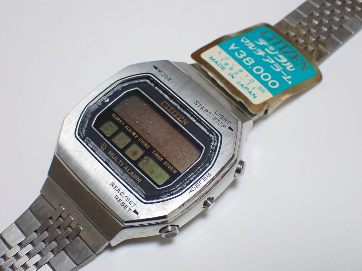 新品】【デッドストック】CITIZEN シチズン デジタル マルチアラーム