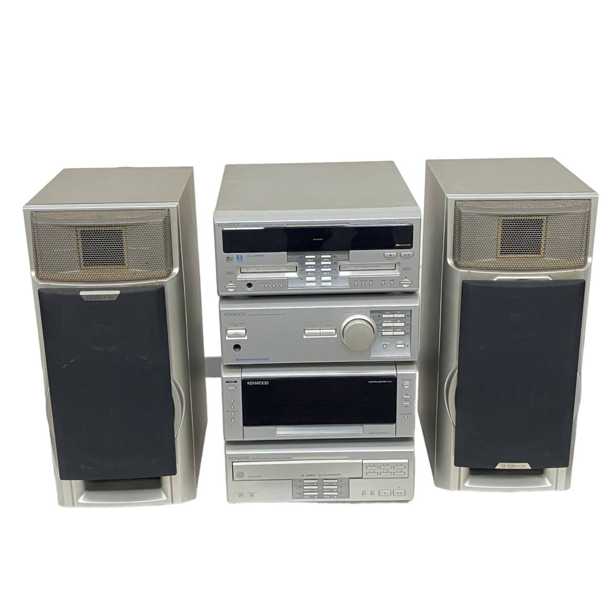 音出しOK☆SONY ソニー CMT-PX5 シルバー システムコンポ MD CD 3枚