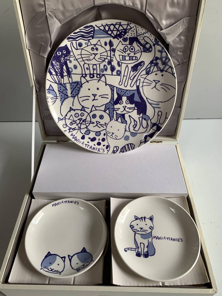 新品】manhattaner's 【群衆猫シリーズその2】ホーローケトル やかん