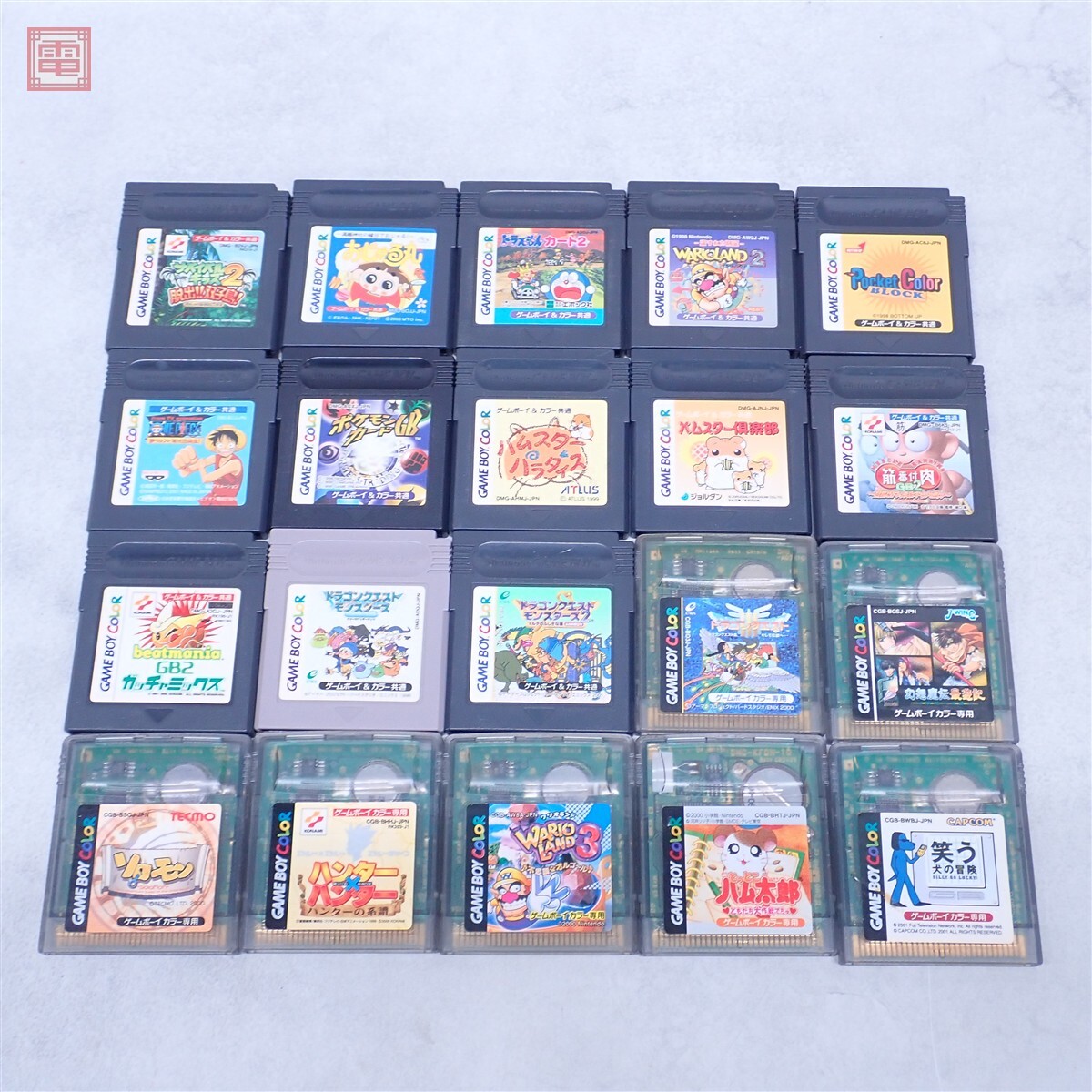 中古】∮ GBカラー ○裸○ ドラえもんカート 1＆2 2本セット ∮の落札