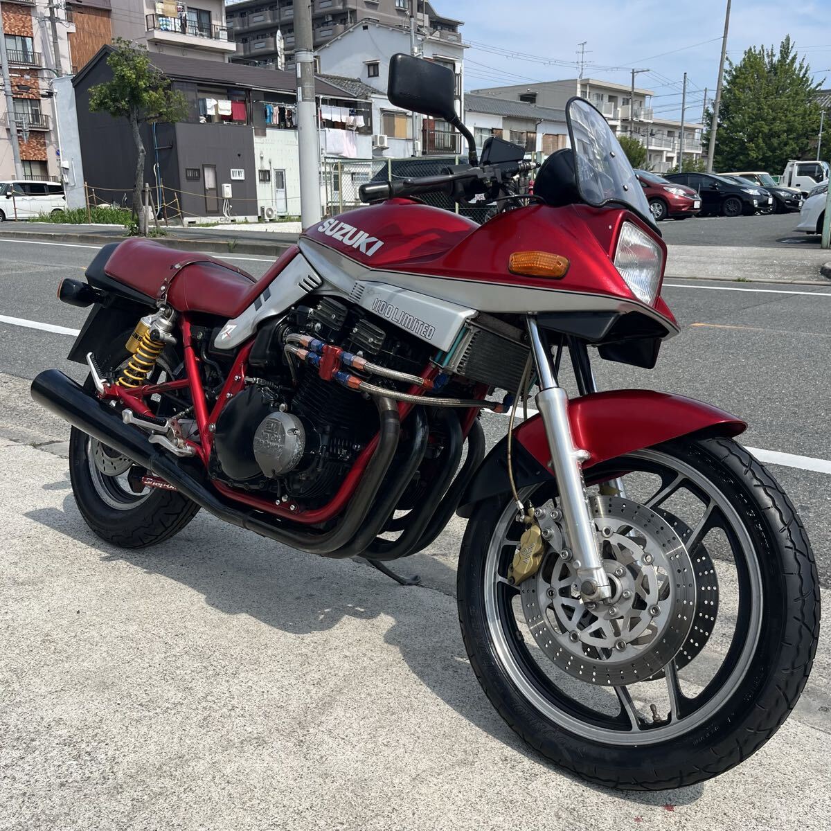 新品】サンスター 大径320ローター チタン ブレンボキャリパー 検 当時