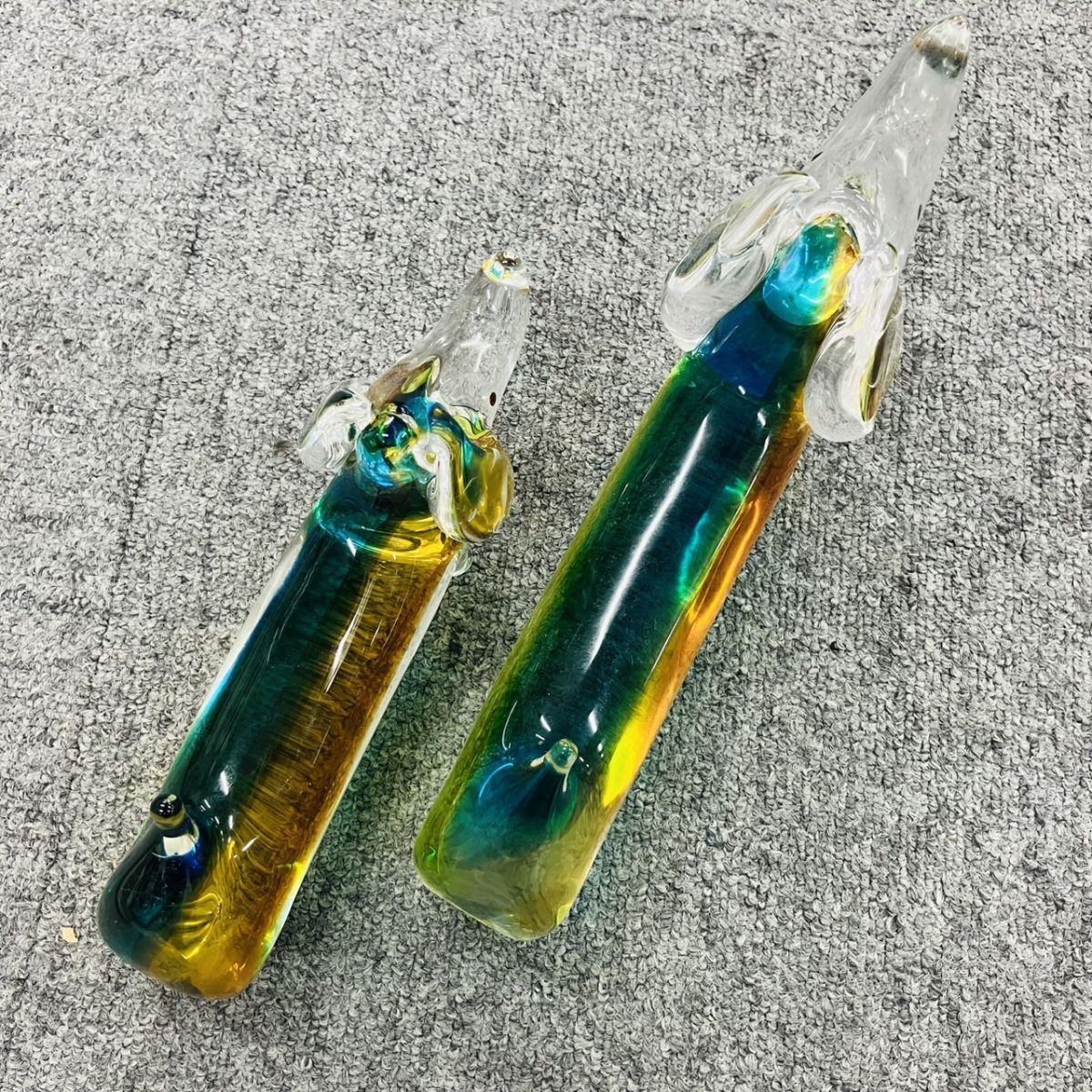 ガラス工芸品】ガラス製「亥(猪)イノシシ」の置物(マルテイグラス