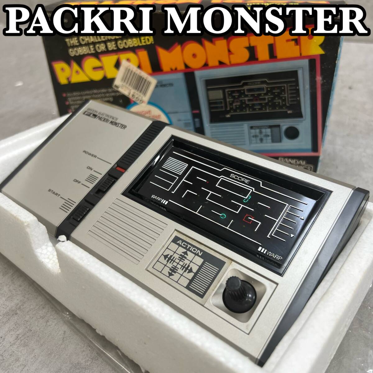 懐かしのレトロゲーム パックリモンスター FL PACKRI MONSTER