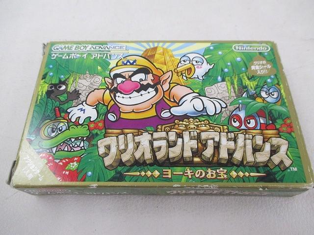 GBA ワリオランドアドバンス ヨーキのお宝 希少フラッシュメモリ版