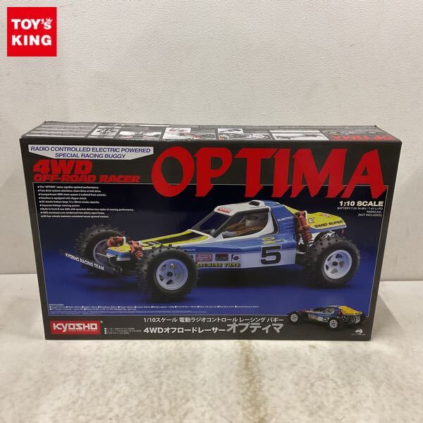 中古】京商 RC 1/10 レーシングバギー 4WDオフロードレーサー レーザー