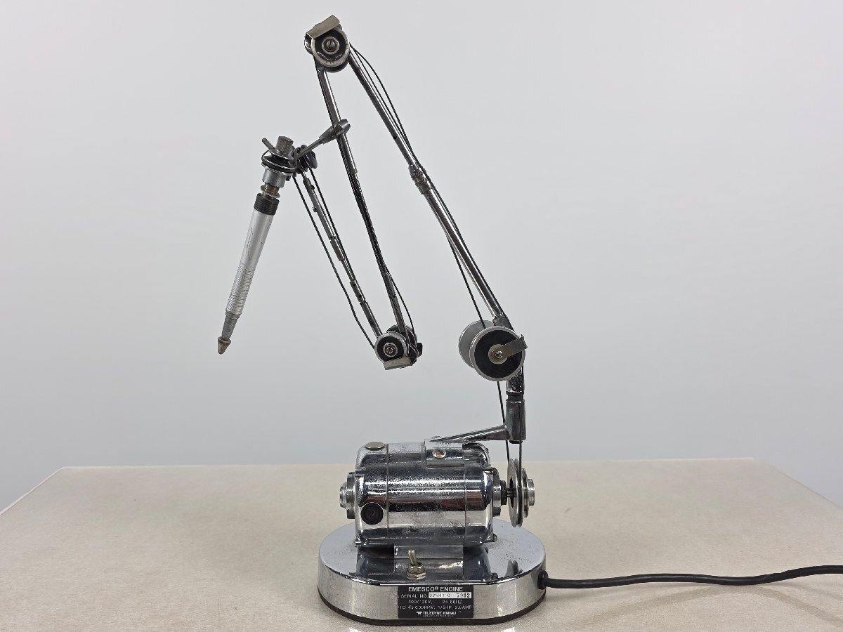 中古】EMESCO/エメスコ ベルトエンジン 92N110 歯科技工 動作良好 Aの