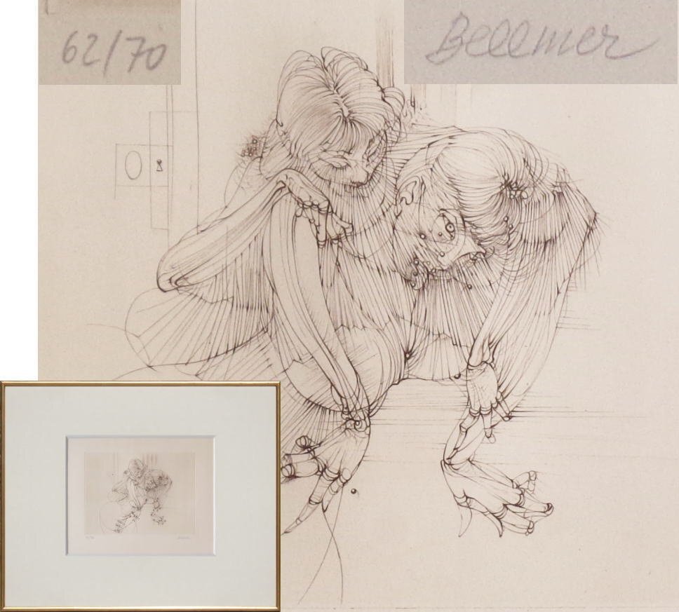 中古】「Hans Bellmer.Oeuvre grave.1969」ベルメール版画レゾネ