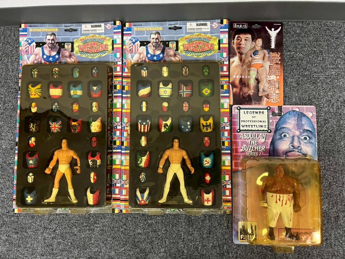 中古】プロレス アブドーラ・ザ・ブッチャー フィギュア キャラプロ の