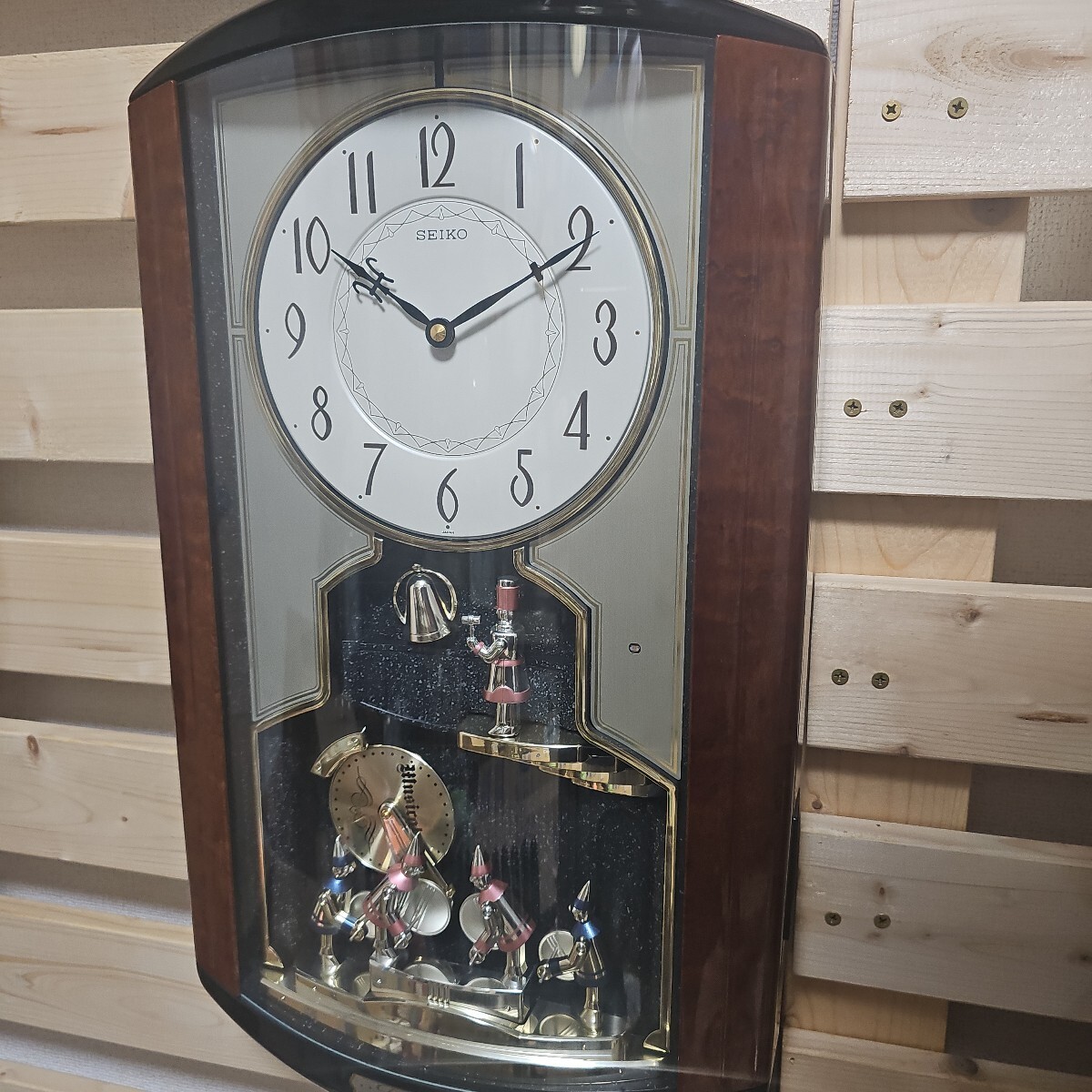 動作品）セイコーディスクドリーム からくり時計の落札情報詳細