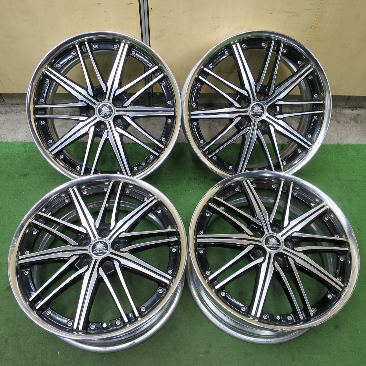 WORK VARIANZA T1S 19x9.0 INSET15 PCD100-5H 2本【ワーク ヴァリアン