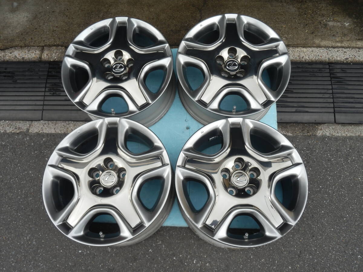 ☆レクサス 逆輸入 SC430 純正メッキホイール 18インチ 245/40R18