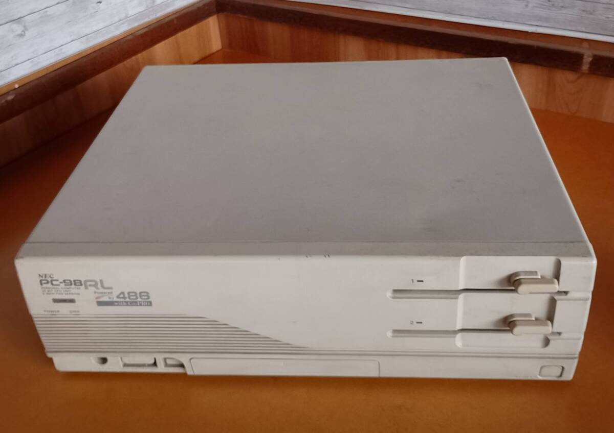 中古】【98MULTi CanBe】PC-9821cx model S3【電源入ったのみの