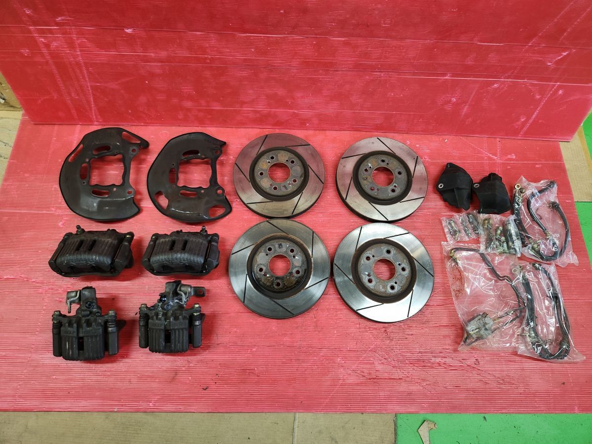 トヨタ NCP131 ヴィッツ GR 純正 ブレーキ キャリパー 1台分 VITZ 130