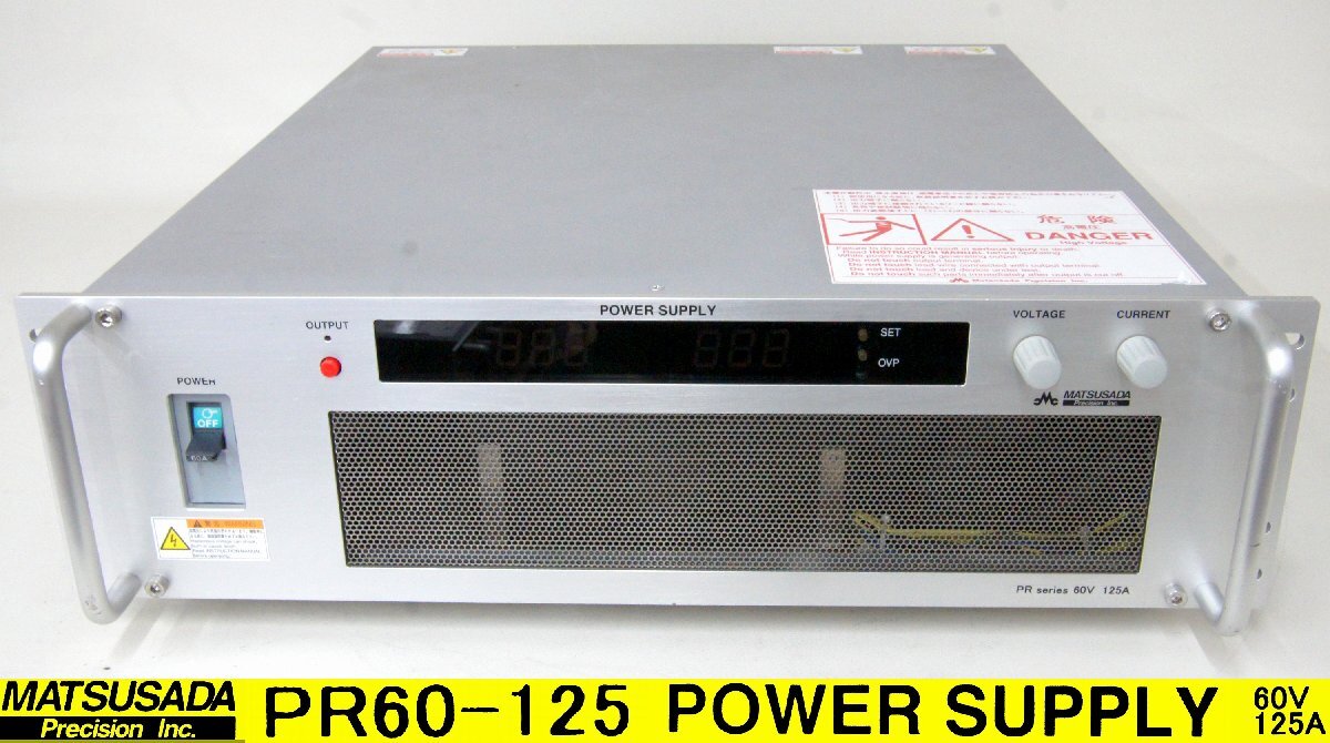 Matsusada 松定プレシジョン 直流安定化電源 PK36-11 DC36V 1の落札