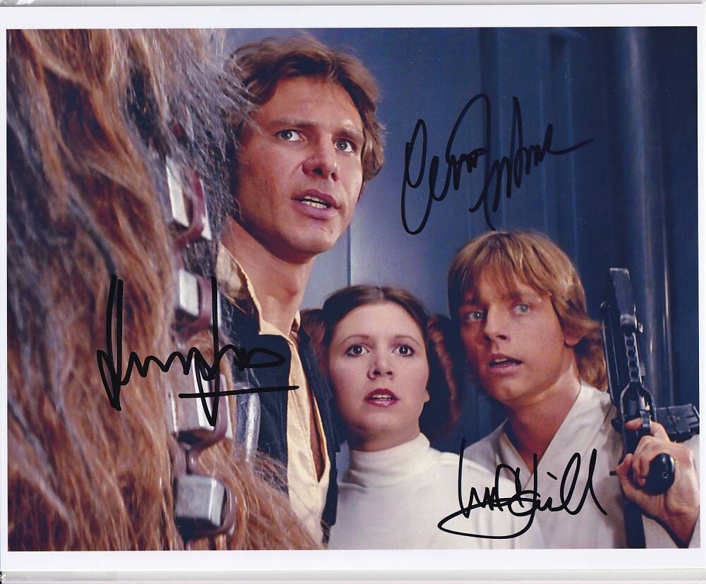 スター・ウォーズ - – ハリソン・フォード「スター・ウォーズ」直筆
