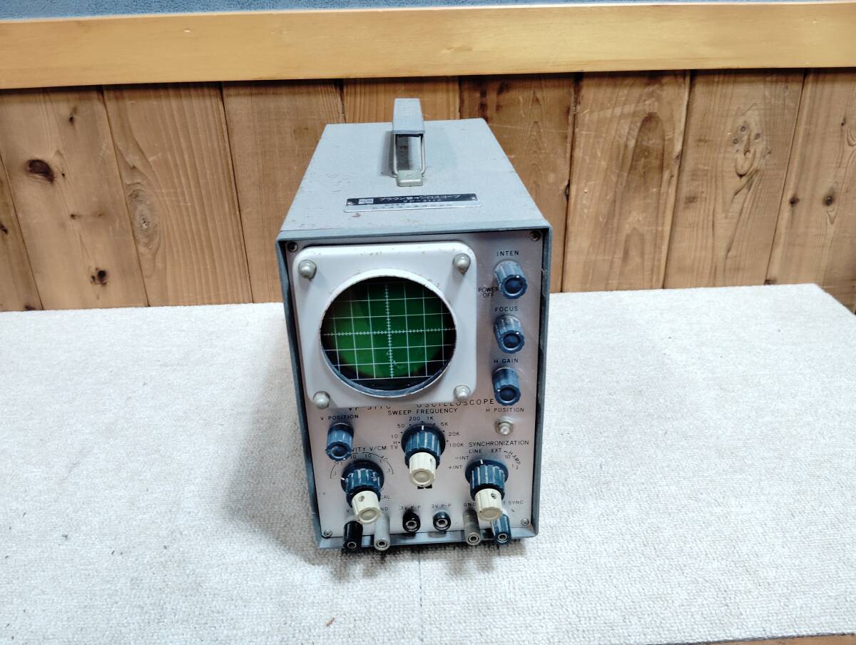 オシロスコープ【National】ナショナル VP-5260A／取扱説明書付き