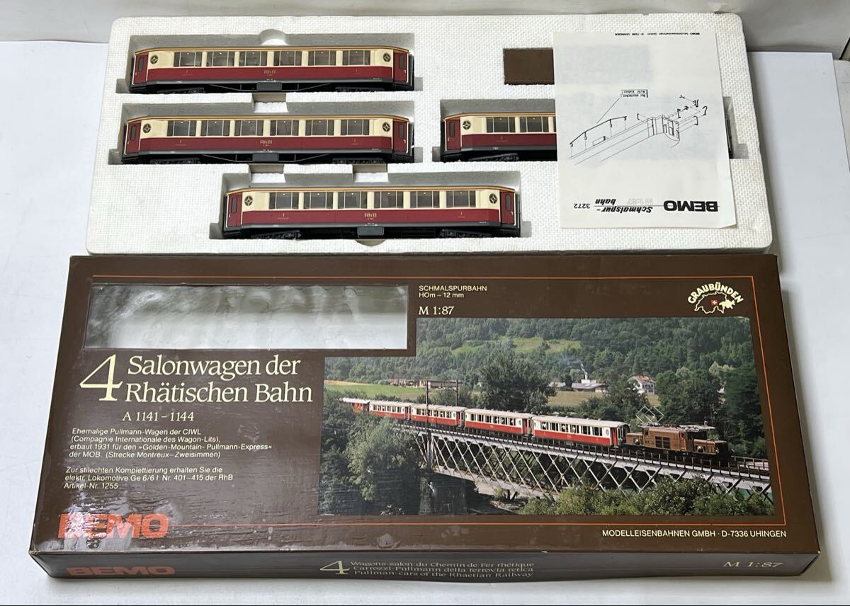BEMO スイス　レーティッシュ鉄道　RhB HOm 鉄道模型　1253 522 BEMO スイス レーティッシュ鉄道 RhB HOm 鉄道模型 1253 522 BEMO