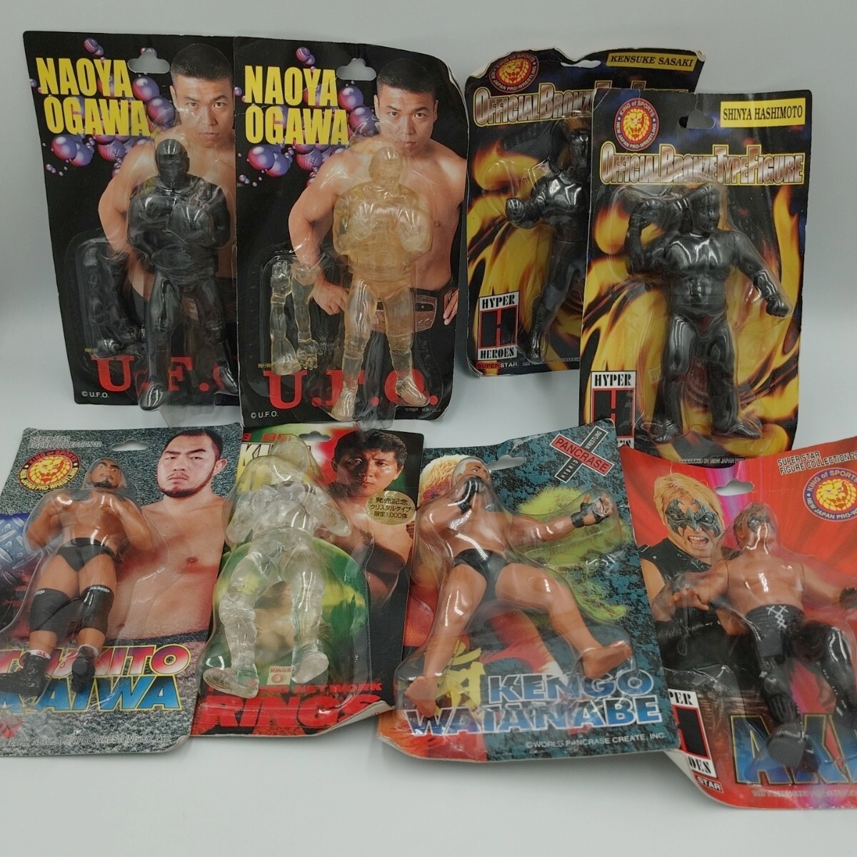 中古】キャラプロ 佐々木健介 長髪 未開封 プロレス 新日本 フィギュア