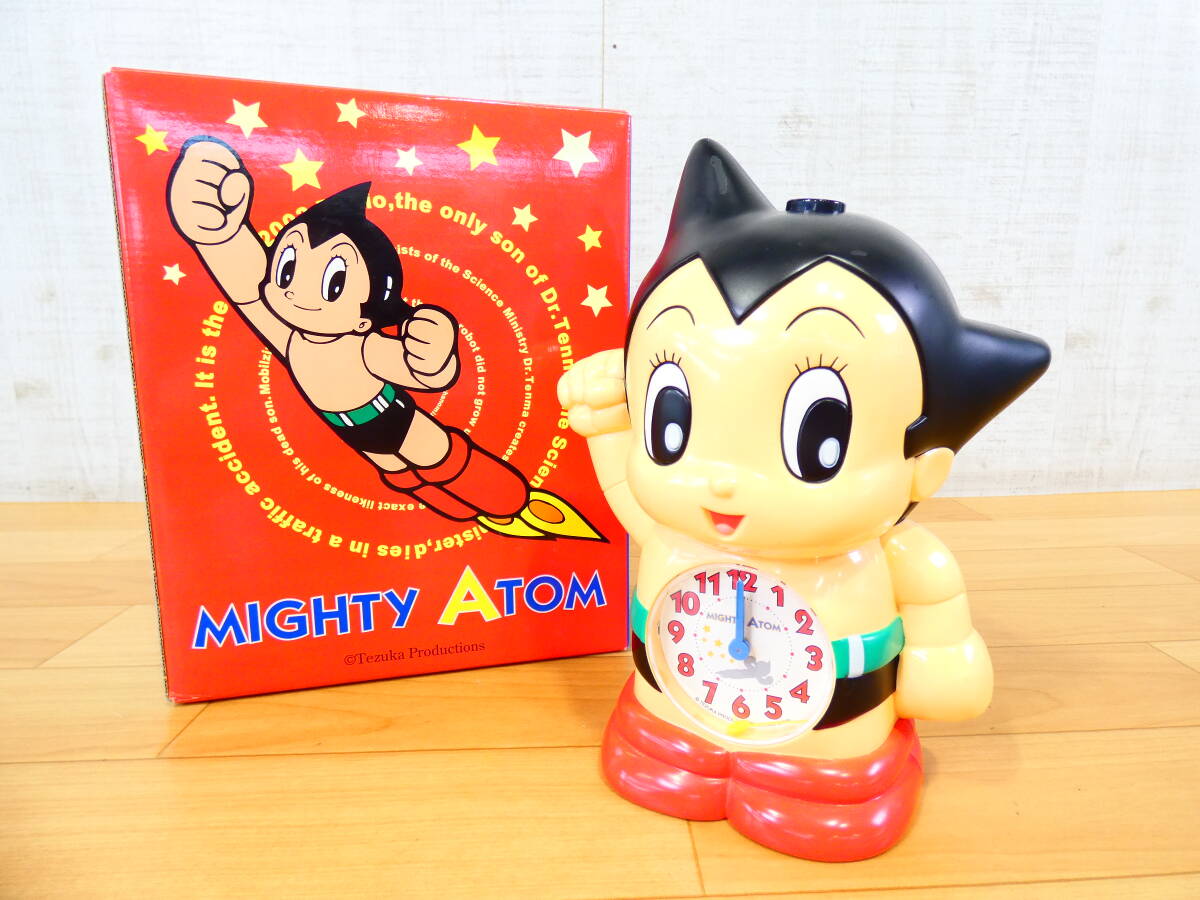 ☆美品☆ ムーミン スナフキン 子安武人 目覚まし時計 リズム時計工業