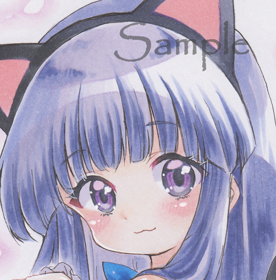 古手梨花【ひぐらしのなく頃に】手描きイラスト の落札情報詳細