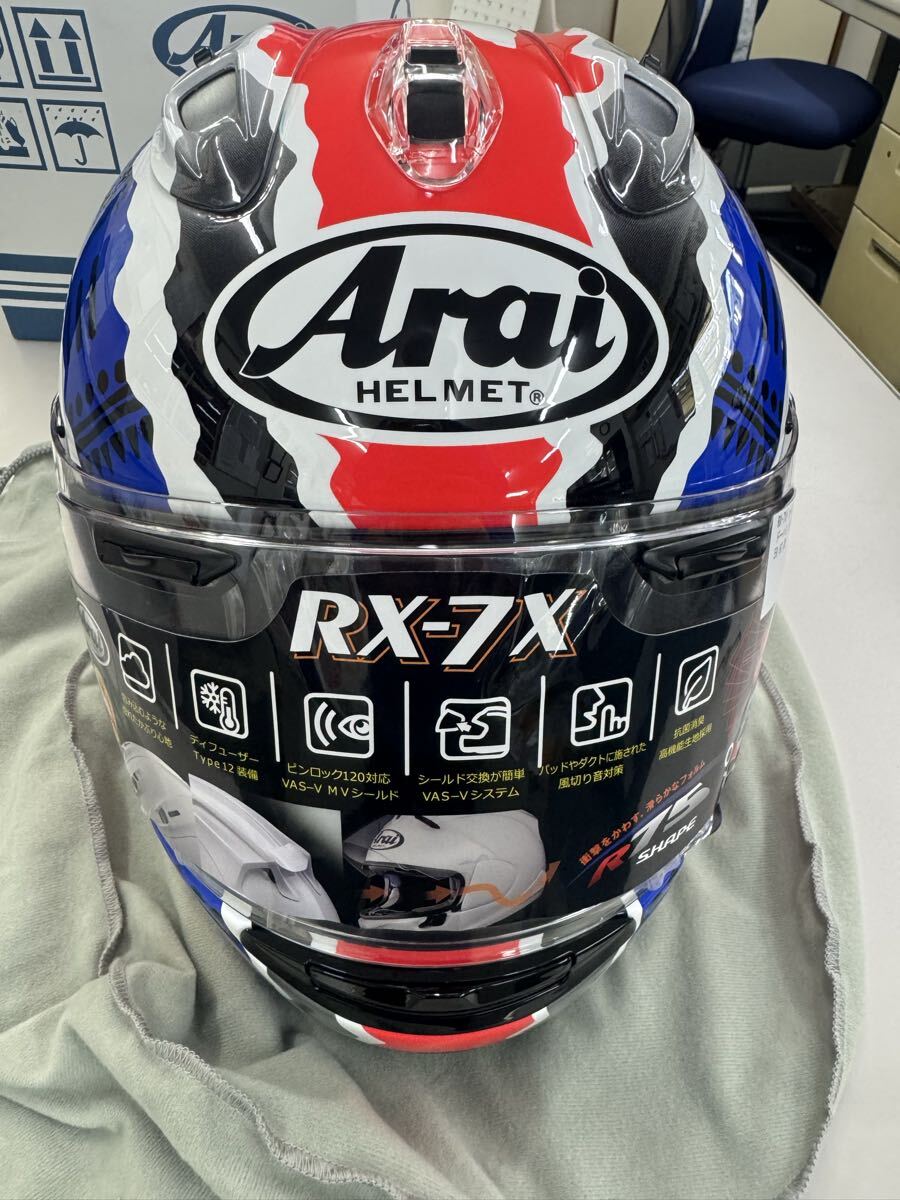 希少カラー Arai アライ RX-7 RR3 Doohan マイケル・ドゥーハン