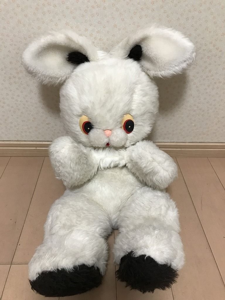 レトロ きつね キツネ ぬいぐるみ 三英 19㎝ 日本製の落札情報詳細