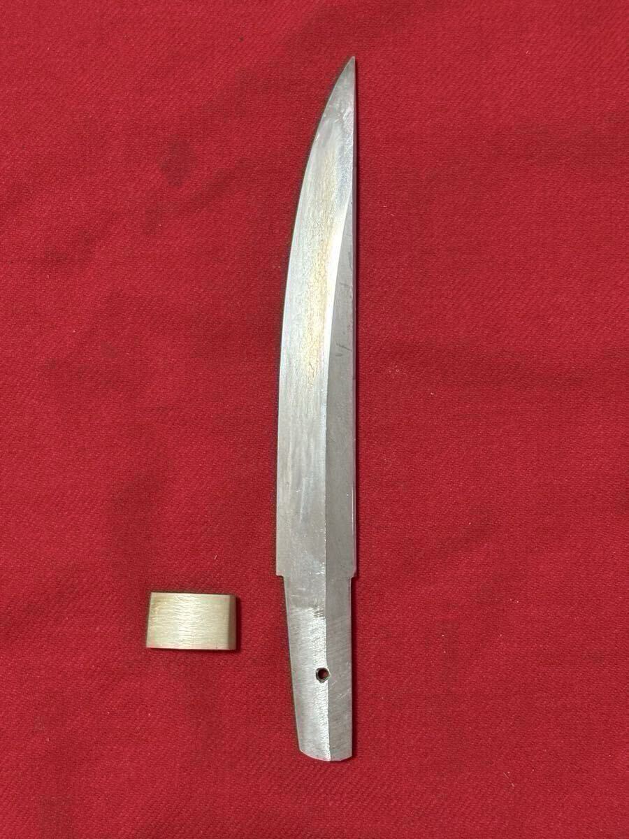 日本刀 残欠 合法寸法 登録証不要 在銘 茎付き 現代刀 軍刀 刀剣 太刀