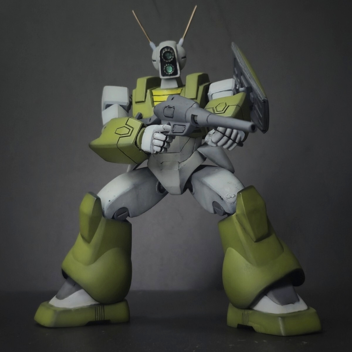 旧キット 銀河漂流 バイファム 1/100 バイファム 塗装 改修 完成品の