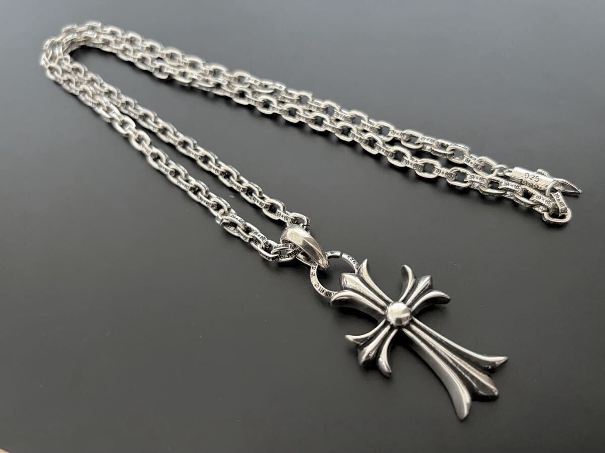 重さ55.78g 美品 クロムハーツ スモールCHクロスペンダント withベイル